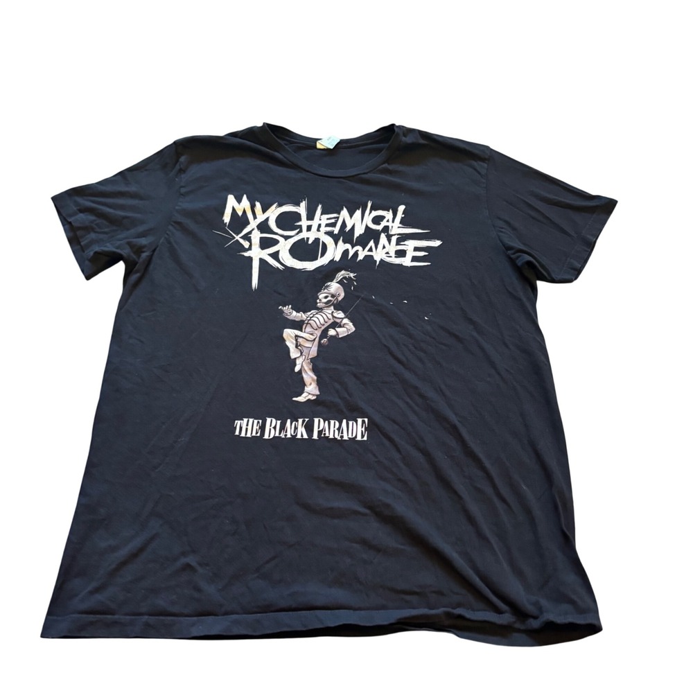 My Chemical Romance The Black Parade Graphic Shirt Mens XL Black Pacific Cotton